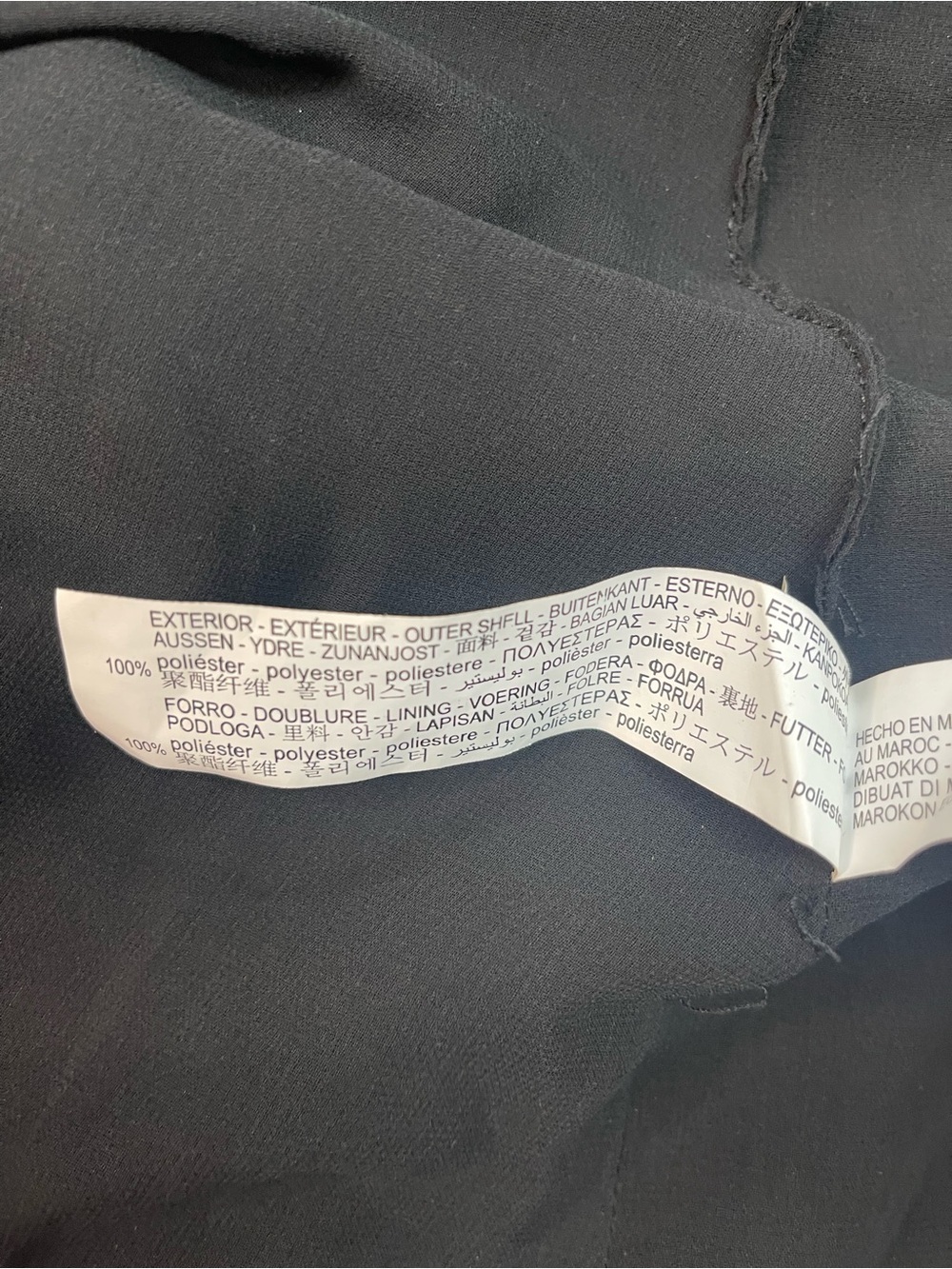 Zara Wrap Front Pareo Blazer Midi Dress Black - Picture 11 of 16